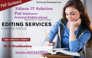 PHD RESEARCH GUIDANCE IN EDISON IT SOLUTION